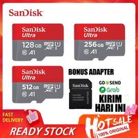 Microsd Sandisk Ultra 128/256/512GB MicroSDXC UHS-1 A1