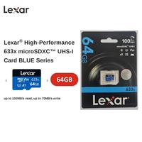 MicroSD 64GB - SDXC V30 LEXAR 633x 64GB U3 A1