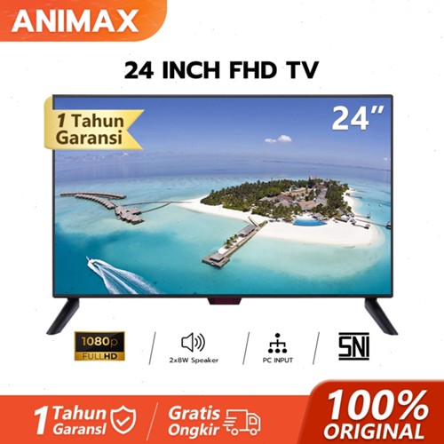 Animax tv digital 24 inch 25 inch led tv 27 inch tv led digital 21/22/24/25/27/30 inch Televisi led Garansi 1 Tahun
