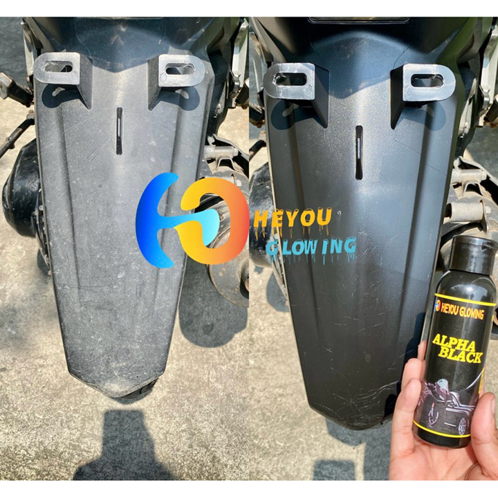 Penghitam Body Kasar Motor Mobil Permanen Trim Restorer ALPH