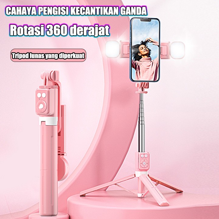 Tech 170CM Selfie Stick Tripod Tongsis Dengan Monopod Dengan