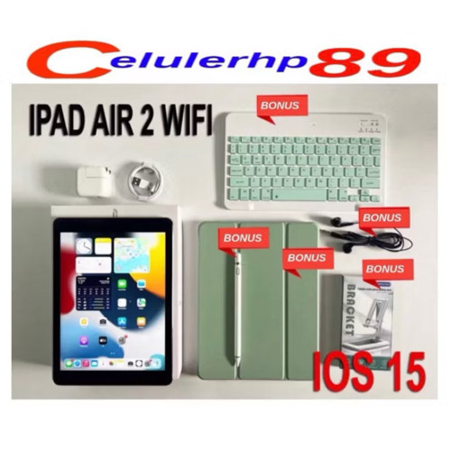 IPAD AIR 2 128GB 64GB | IPAD 6  | IPAD PRO 9,7 128GB Great A FULLSET Lengkap