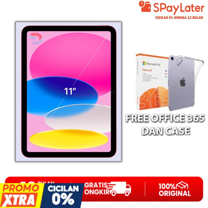Apple iPad 11th Gen 11” WiFi 128GB 256GB 512GB iPad Resmi Apple