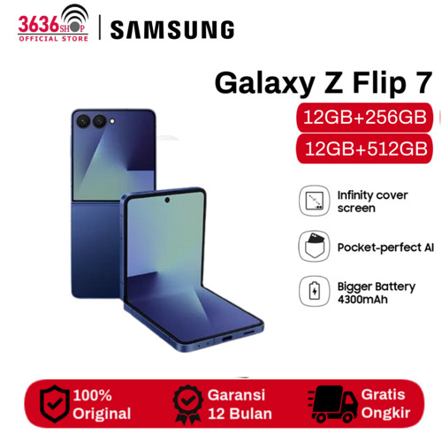 Samsung Galaxy Z Flip 7 [5G] [12GB+256GB] [12GB+512GB] - Display Type Foldable D