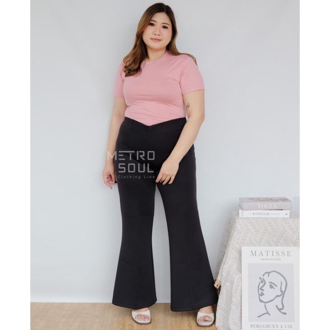 Celana Cutbray Kulot Scuba Pants JUMBO ALLSIZE STANDAR - BIG