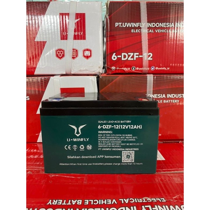 Baterai Sepeda Listrik Uwinfly 12AH Original