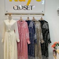 DRESS BKK SUPER PREMIUM Kemeja & Blouse Premium Size XS-XL L