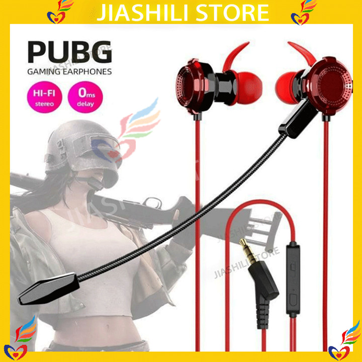 Jiashili Headset gaming /headset games for mic  /Super Bass Stereo Dengan Microphone Noise Cancelling