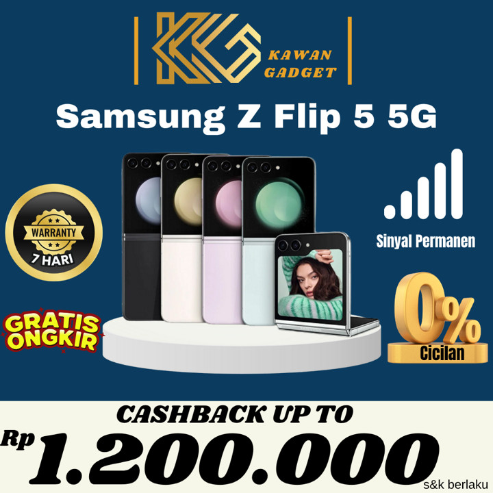SEIN | Samsung Galaxy Z Flip 5 5G 8/512GB 8/256GB Second Fullset Original Resmi 