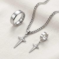 set titanium kalung gelang cincin terbaru kalung titanium an