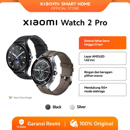 Xiaomi Watch 2 Pro Bluetooth Version | WearOS | Layar AMOLED 1.43" | Snapdragon 