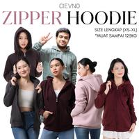 CIEVNO - Hoodie Zipper Premium Size XS - XL Internasional Zi
