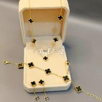 1 set perhiasan wanita titanium asli ori import anti karat l