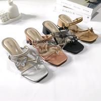 sandal wanita elegan_salsabill sandal heels 5cm zr 04 Sendal