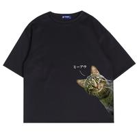 Third Day MTL94 Kaos T Shirt Pria Oversize Thirdday Cat Kuci