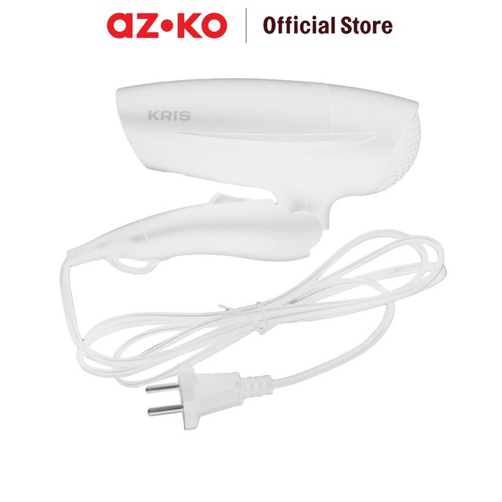 AZKO Kris Hair Dryer Travel 600 Watt Pengering Rambut Praktis Elektronik Kecantikan Alat Salon