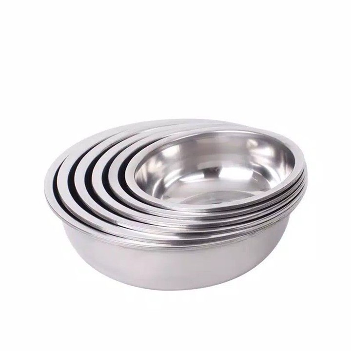 Promo!!! 6 pcs Baskom stainless /panci /serbaguna set 6 ukur