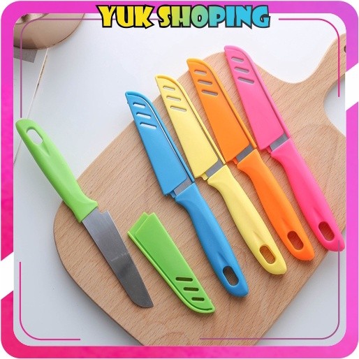 YUKSHOPING PISAU BUAH STAINLESS STEEL PISAU DAPUR PISAU KECI
