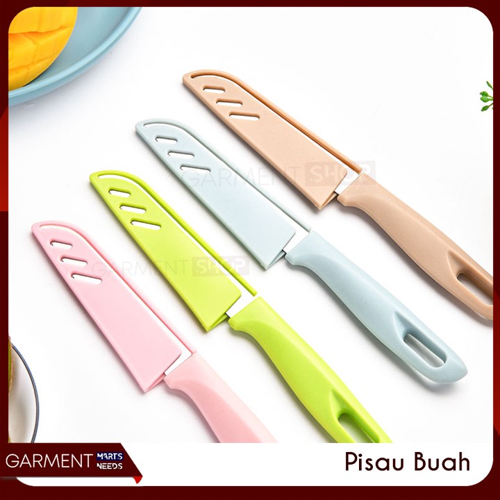 Pisau Dapur Kupas Buah Sayur Potong Tajam Stainless Steel Se