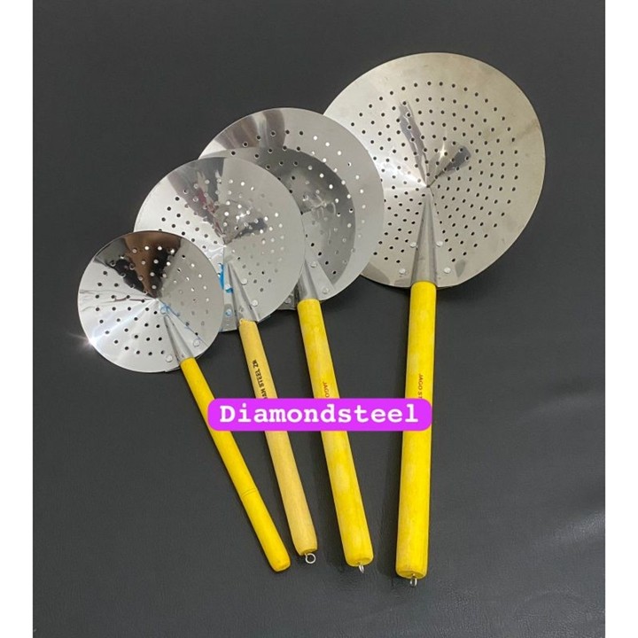 SEROK STAINLESS MURAH TEBAL / PENIRIS GORENGAN MURAH TEBAL /