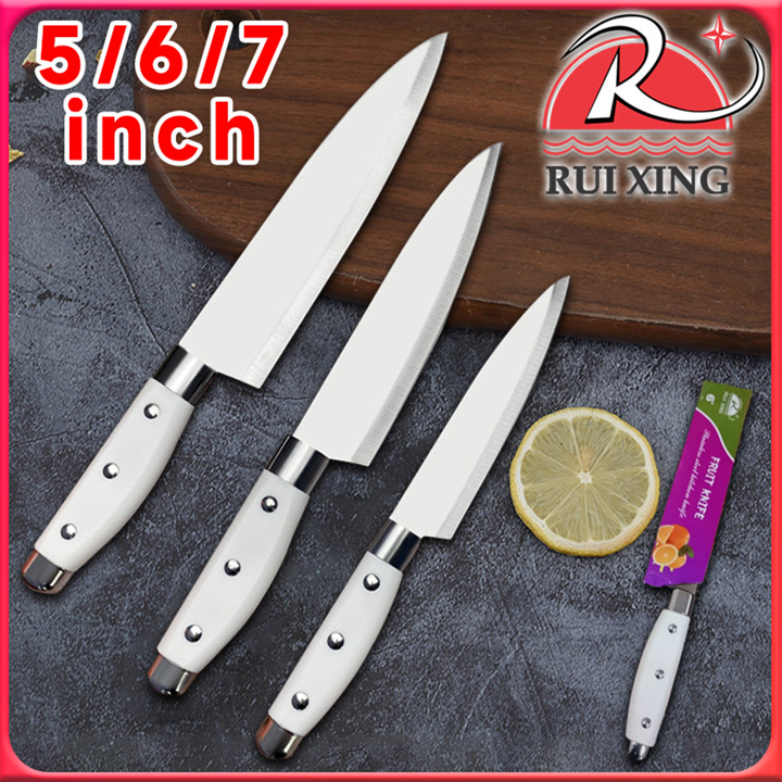 RUIXING 5 / 6 / 7 / 8 Inch Pisau 304 STAINLESS STEEL Pisau B