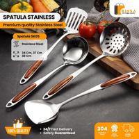BINSA - Spatula Tebal Stainless Steel Sodet Dapur Serbaguna 