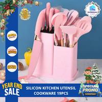 [Supermall] COD Set Alat Dapur Spatula Silikon | Sutil Silic