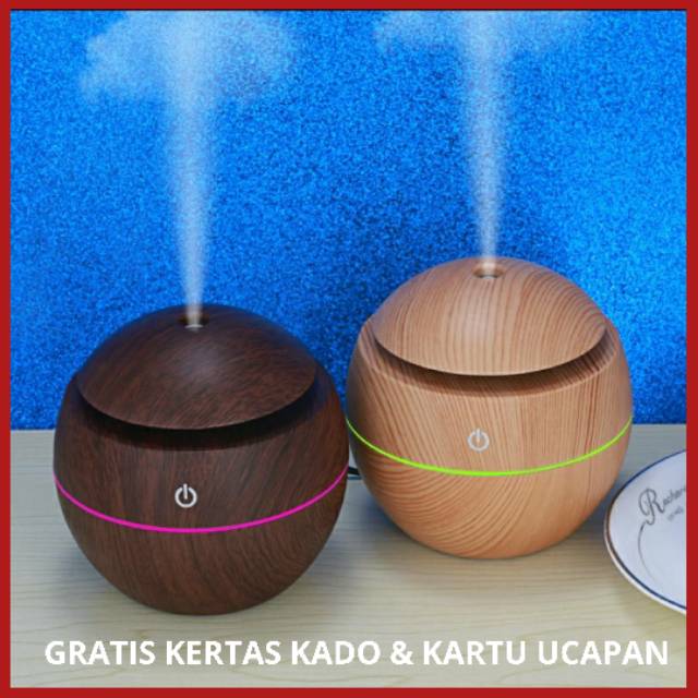 [ ORIGINAL & BERGARANSI ] Air Purifier Motif Kayu Pelembab U