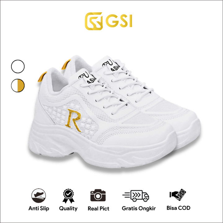 GSI Rachel 1294 Sepatu Sneakers Wanita Casual Sport Olahraga