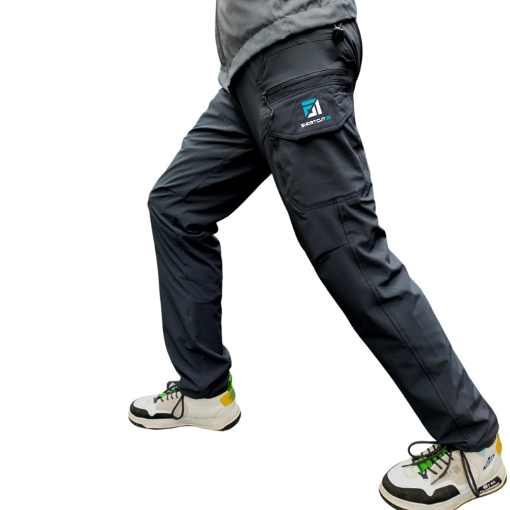 Shortcut.ID Celana Cargo Panjang Outdoor Pria Wanita Jumbo M L XL XXL 3XL Quickdry Stretch Murah
