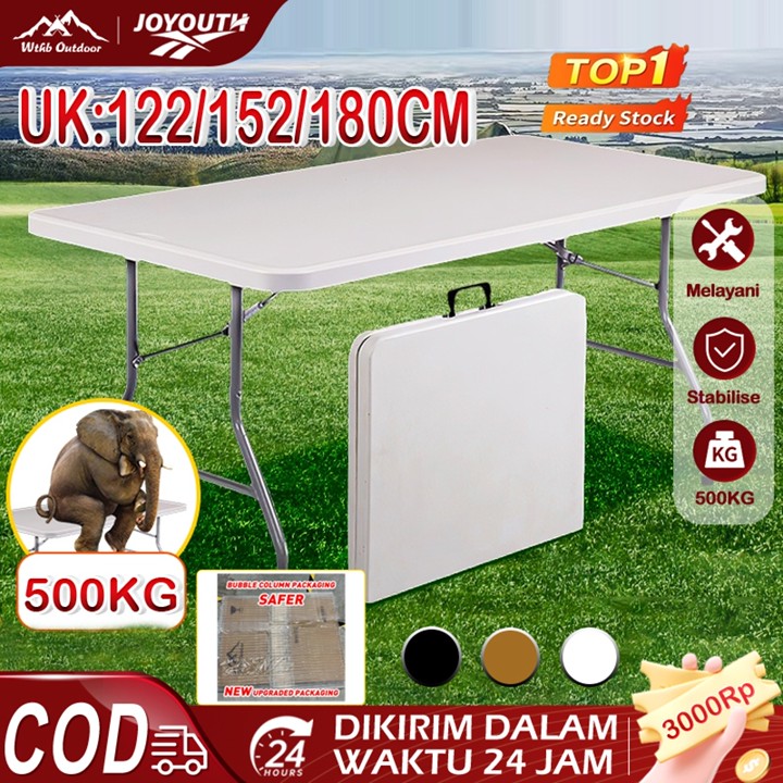 JOY Meja Lipat/Meja Lipat plastik/Meja Lipat Outdoor/Meja Se
