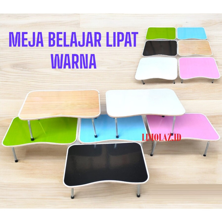 Meja Belajar Lipat / Meja Belajar Anak / Meja portable / Mej