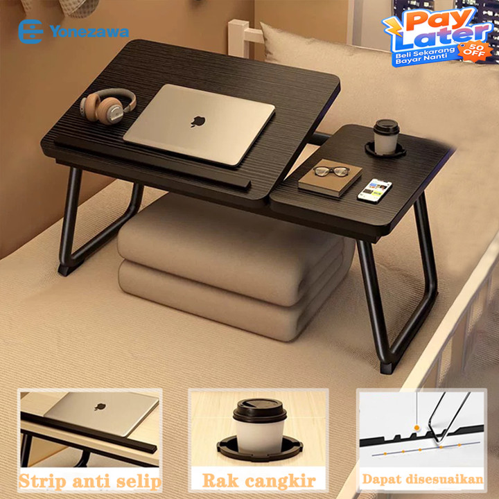 Yonezawa Meja Laptop Lipat  Meja Lipat Portable Computer Des