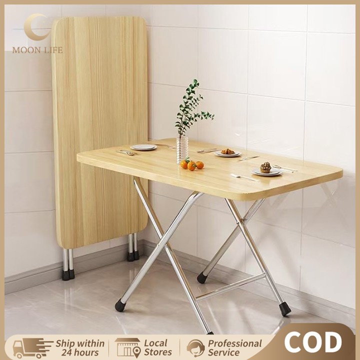 🪐COD🪐Meja Lipat Kopi Kayu Coffee Table Meja Lipat Laptop M