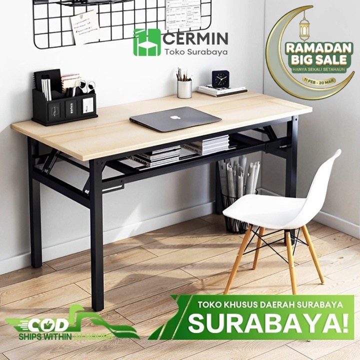 Pengiriman Dari Surabaya---Meja Lipat Meja Serbaguna Portabl