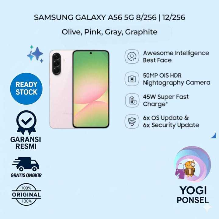 SAMSUNG GALAXY A56 5G NEW GARANSI RESMI