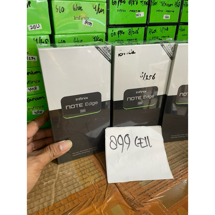 infinix NOTE EDGE 5G 8/256gb garansi resmi