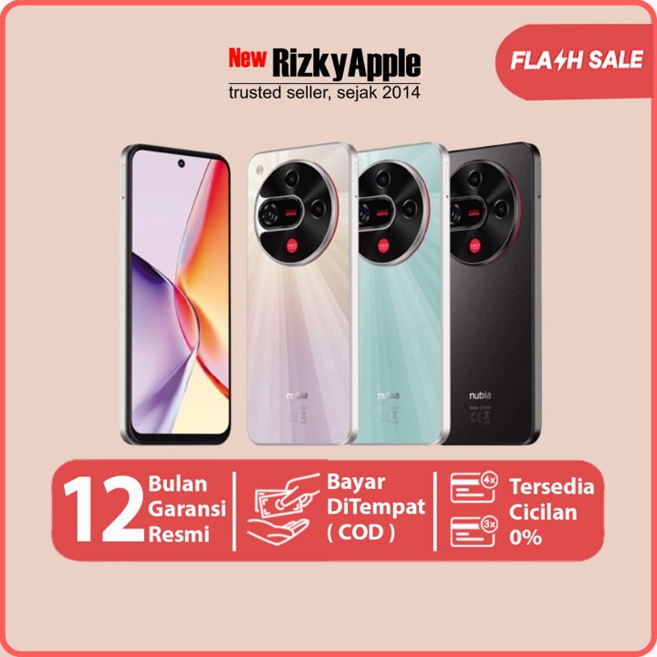 Nubia Focus 2 5G 256GB [ RAM 8GB ] Black Blue White Garansi 