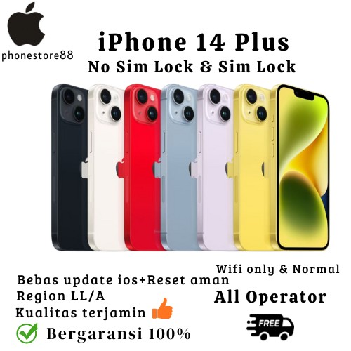 IP 14 & 14 PLUS SECOND MULUS ORIGINAL BERGARANSI