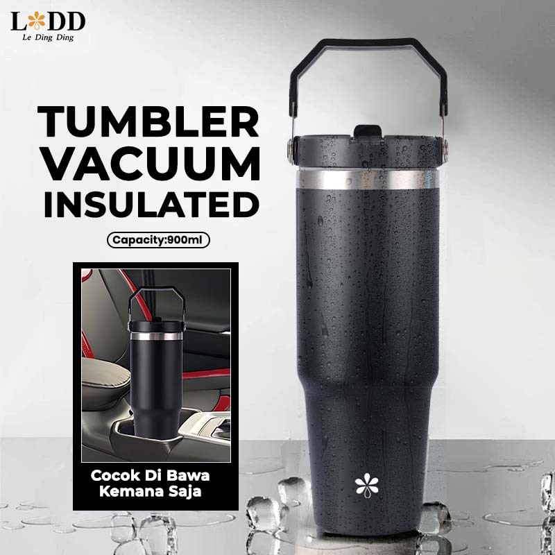 Tumbler Stainless Vacuum 900ml Portable Thermos es batu taha