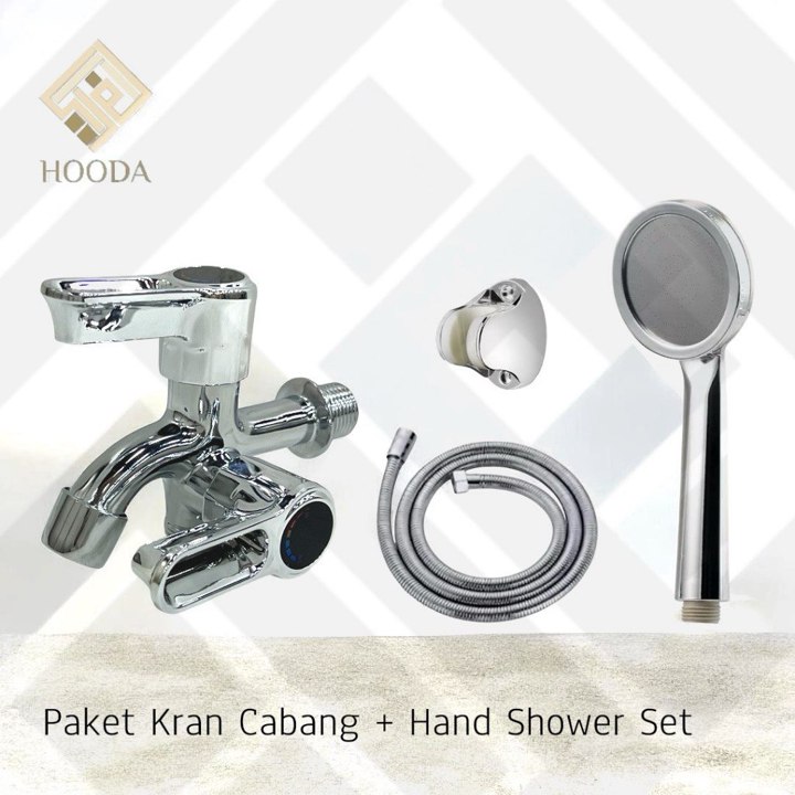 PROMO TERMURAH!! Paket Bundle Kran cabang plus shower mandi 