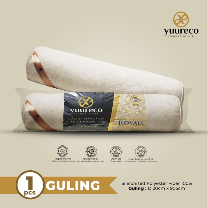 Guling Tidur Dakron Silikon Grade A Extra Soft  Series Royal