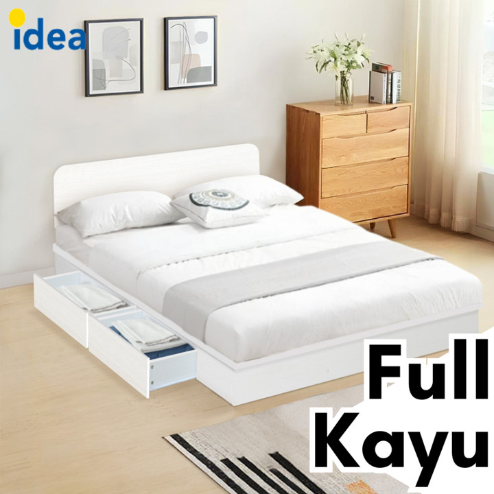 Ranjang Dipan Kayu Rangka Tempat Tidur Divan Modern Minimali