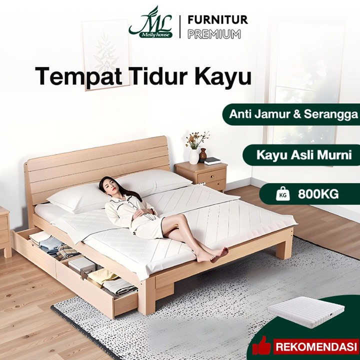 Dipan Tempat Tidur Kayu Dipan Minimalis Divan Kasur Kayu Div