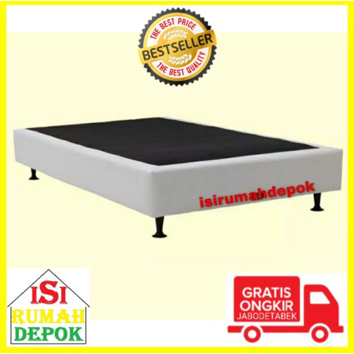 Dipan Divan Box Tanpa Sandaran Kasur Tempat Tidur SpringBed 