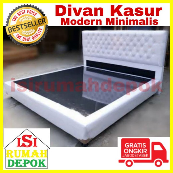 Dipan Divan Ranjang Sandaran Kasur Tempat Tidur SpringBed Bu