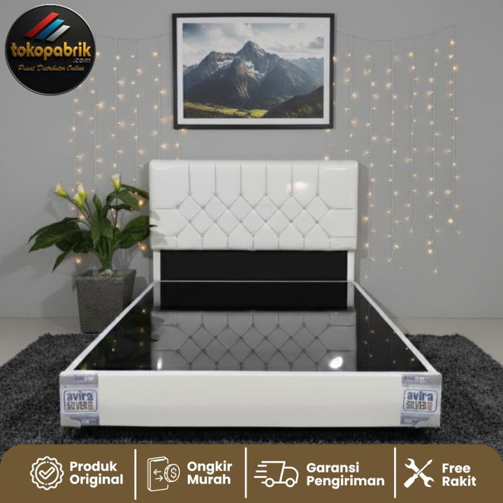 Divan Springbed Bisa Request Warna / Ranjang Kasur Murah Ban