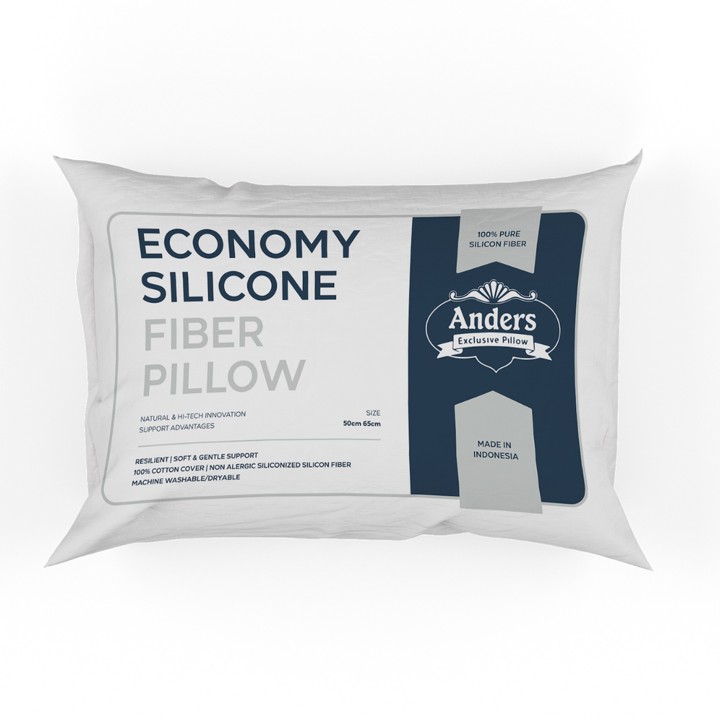 EMMEHOME - BANTAL TIDUR PREMIUM HOTEL BAHAN 100% SILICON LEM