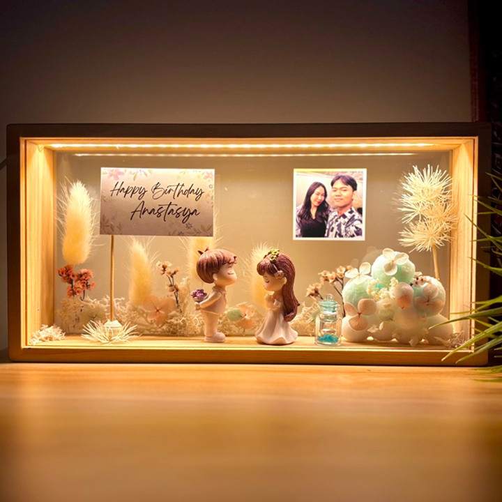 Romantic Frame Box Gift Ulang Tahun, Anniversary, Wedding