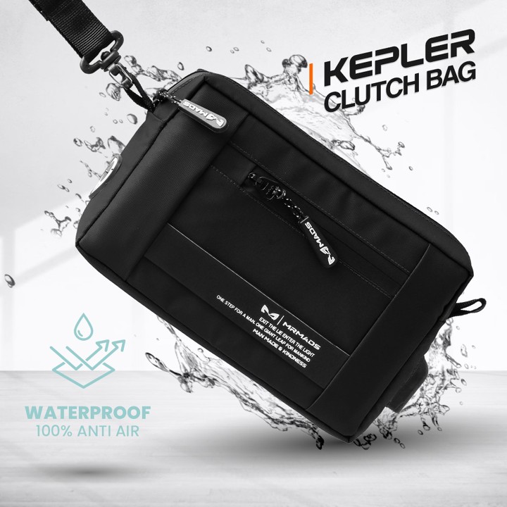 MR MADS - Tas Selempang Pria "KEPLER" Clutch Bag - Sling Bag